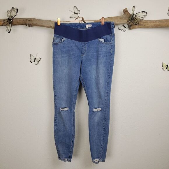 ASOS Maternity Denim - Asos distressed skinny maternity jeans